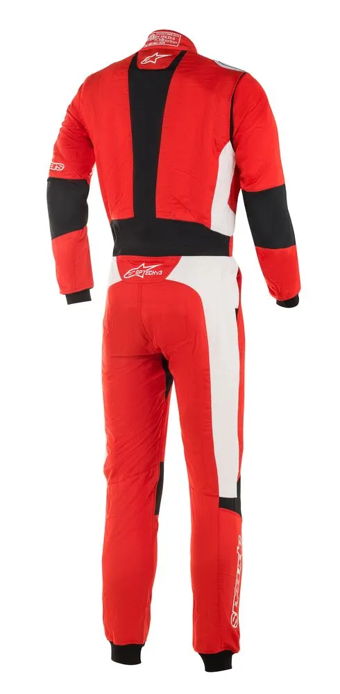 ALPINESTARS 3354020_32_46 GP TECH v3 Racing suit, FIA 8856-2018, red/white, size 46