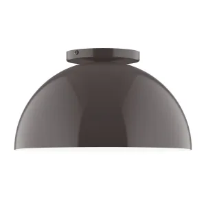 Axis Arcade 12" Flush Mount in Architectural Bronze