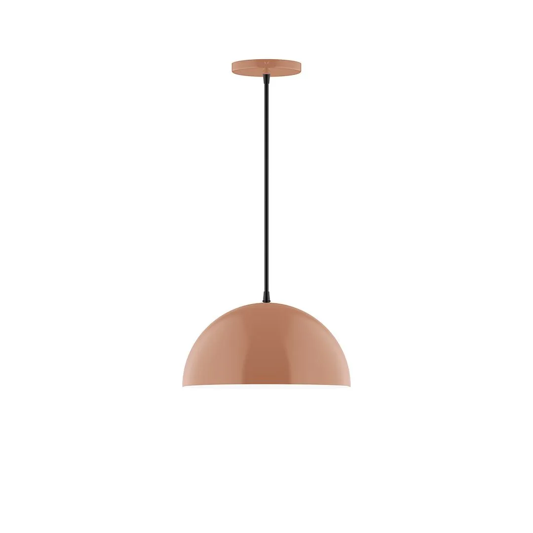 Axis Arcade 12" Pendant Light in Terracotta