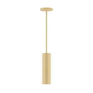 Axis Beam 12" Stem Hung Pendant Light in Ivory