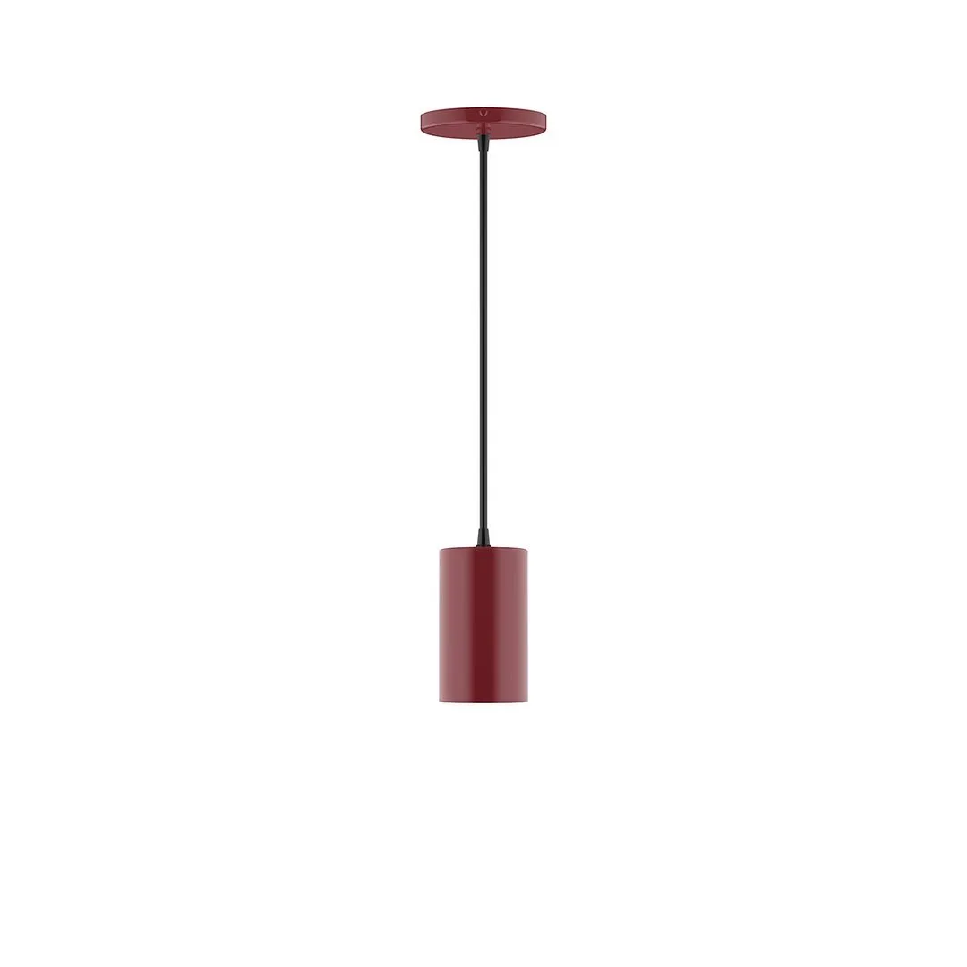 Axis Beam 6" Pendant Light in Barn Red