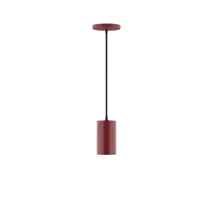 Axis Beam 6" Pendant Light in Barn Red