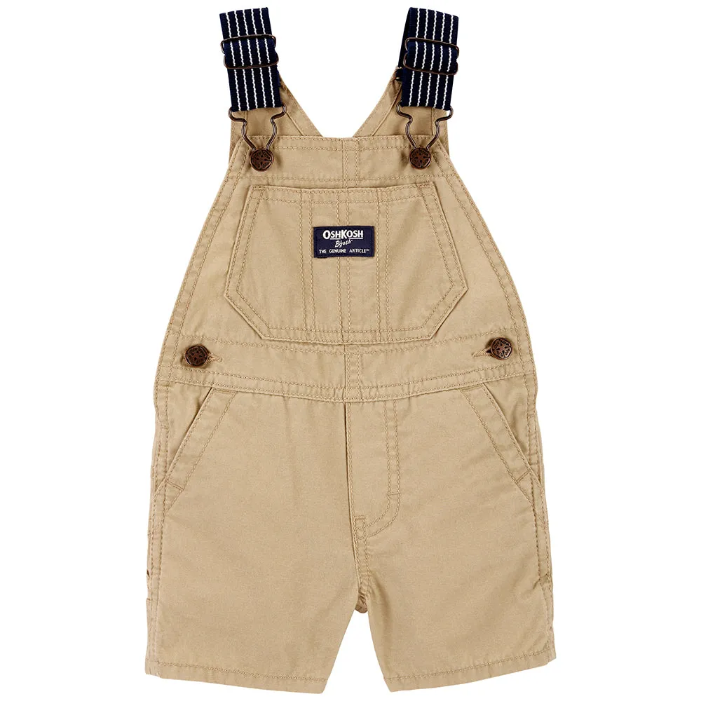 Boys' Hickory Stripe Strap Shortalls 1Q440610