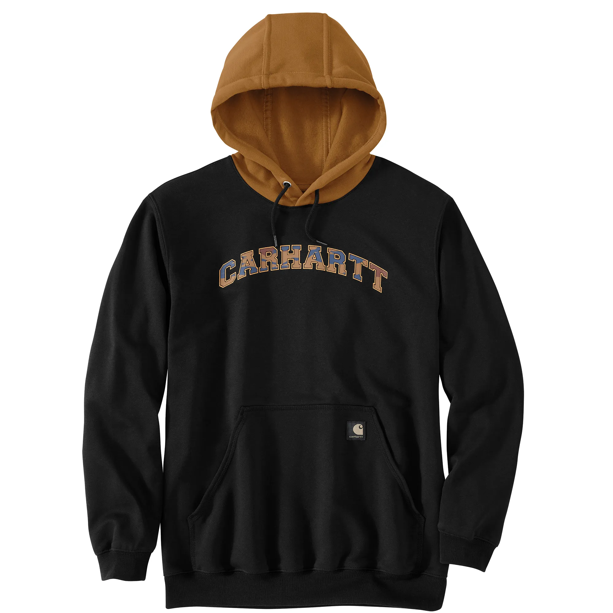 Carhartt Men's Loose Fit Midweight Camo Logo Graphic Sweatshirt