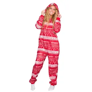 Christmas Vacation Shitter's Full Pajama Union Suit