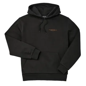 Filson Prospector Embroidered Hoodie Faded Black / Gold