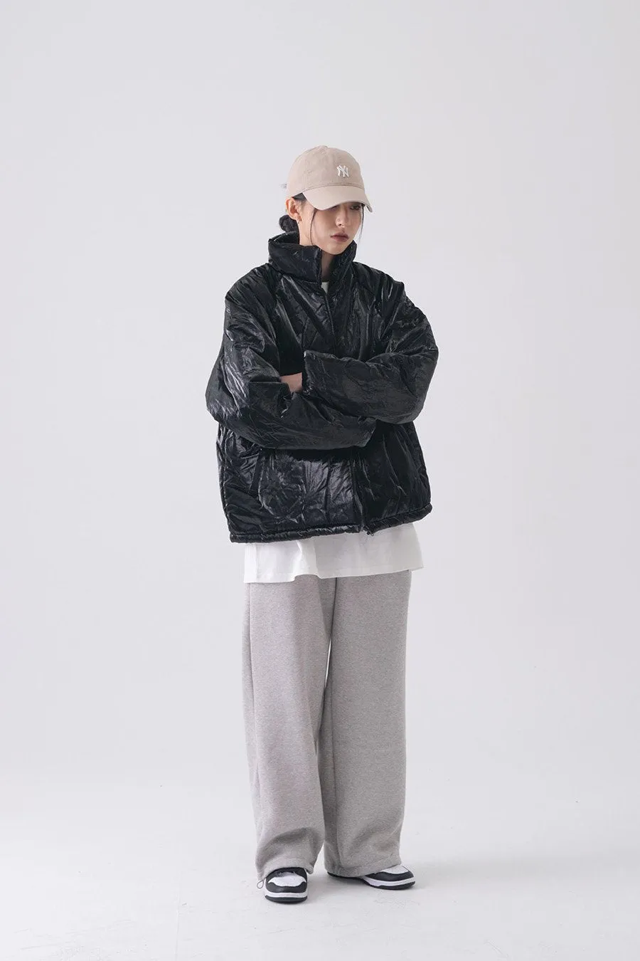 Fleece lined track pants J19