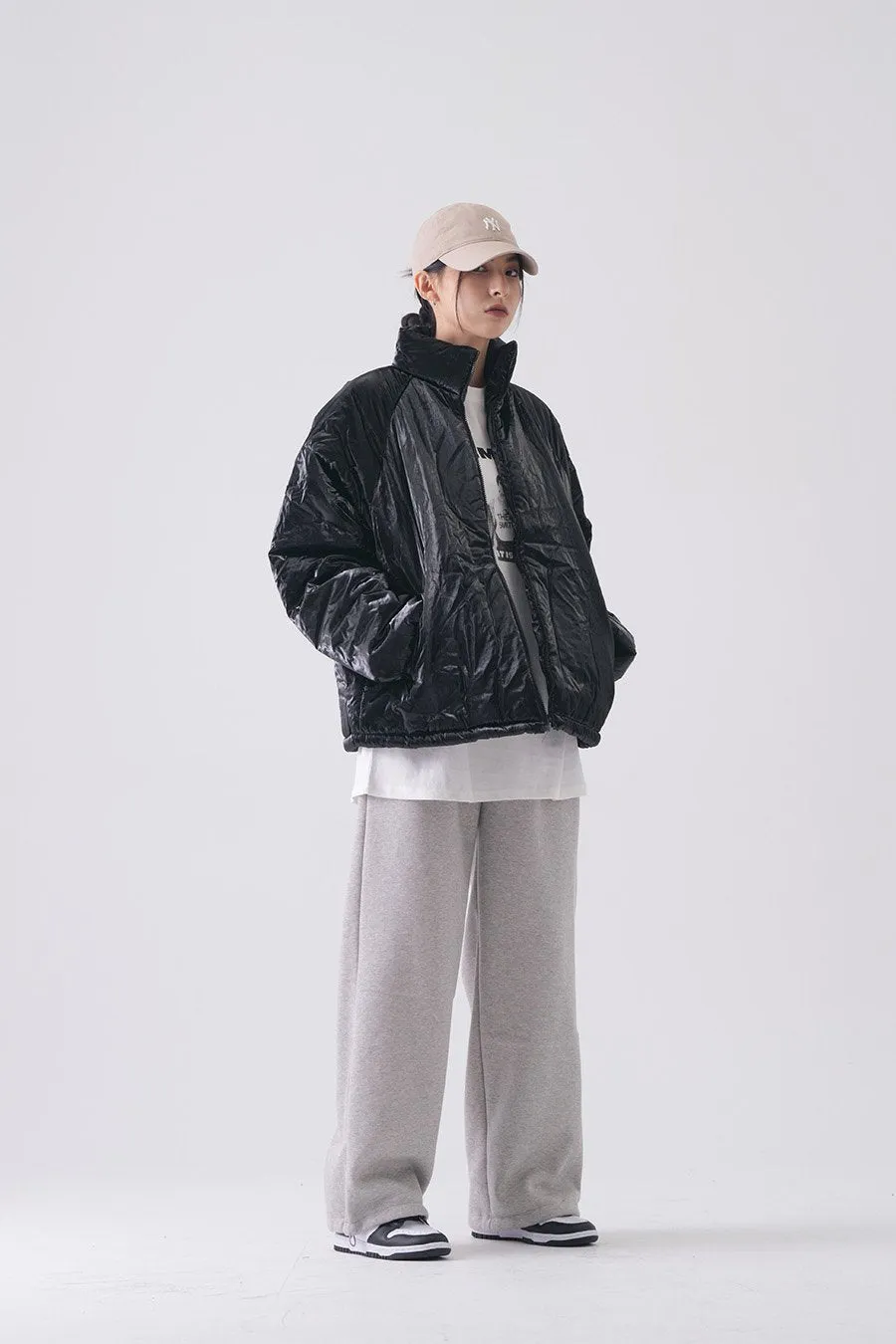 Fleece lined track pants J19