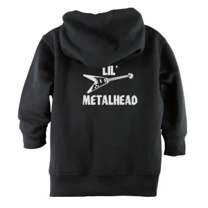 Lil' Metalhead Front Zipper Baby Hoodie