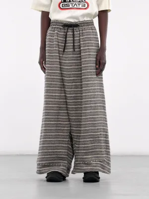 Maurice Striped Wide Pajama Pants (N3-PT-01-SBT-STRIPED-BLACK-TOW)