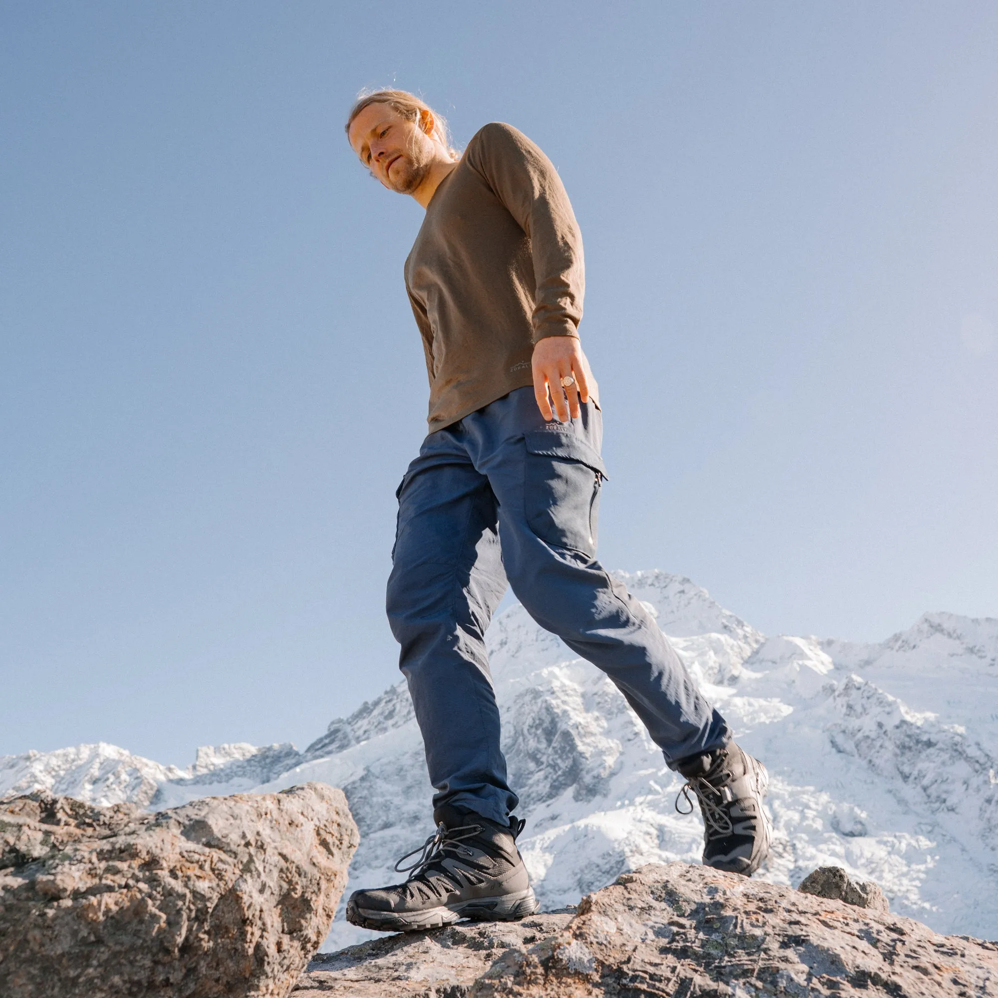 Mens Venture Pants Ocean Blue