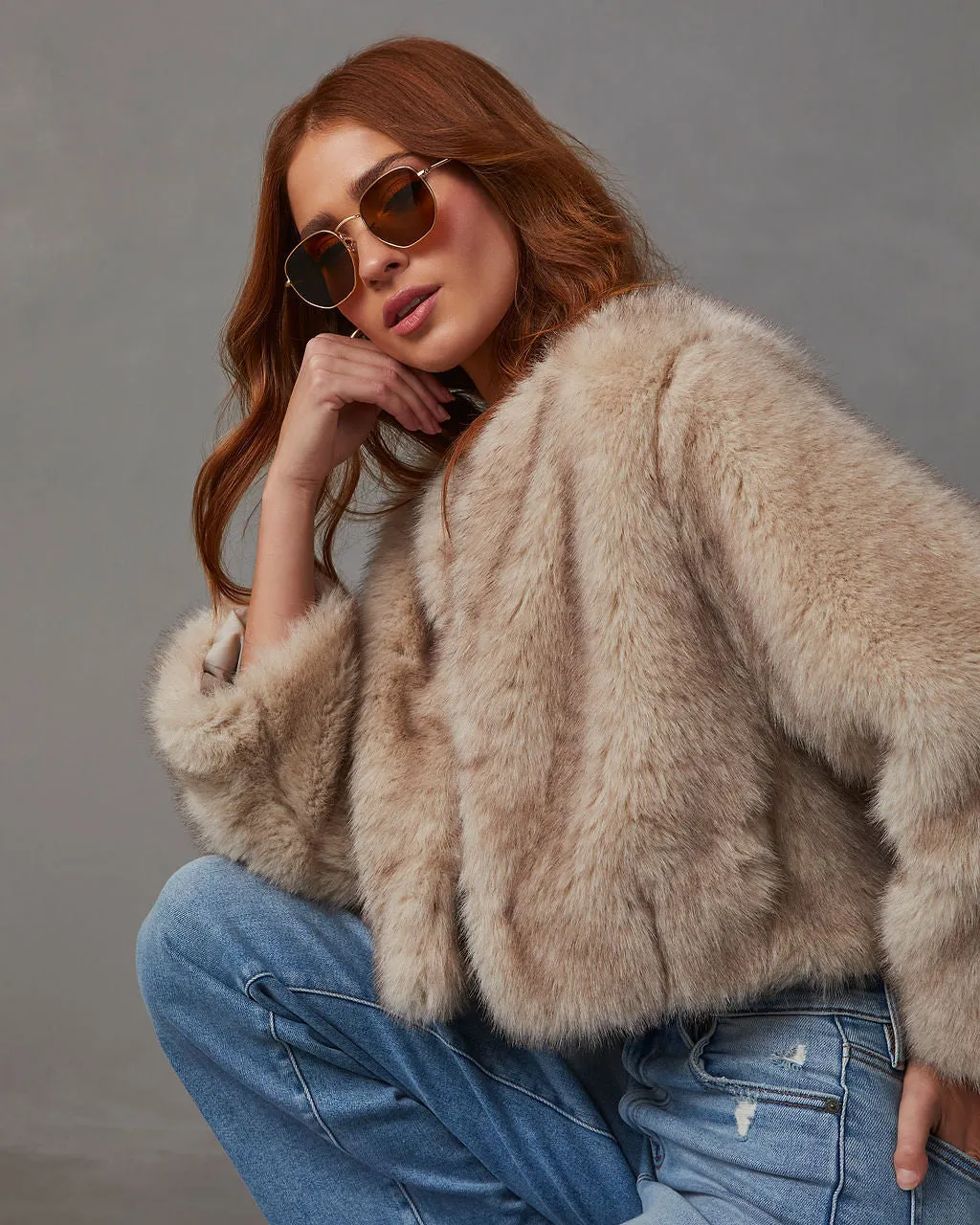 Sonya Premium Faux Fur Jacket