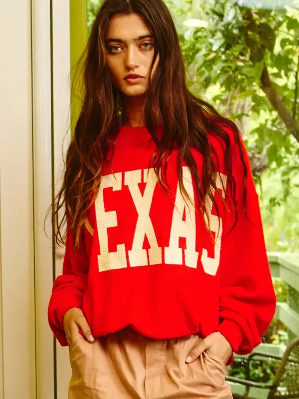 Texas Gameday Sweatshirt | Red