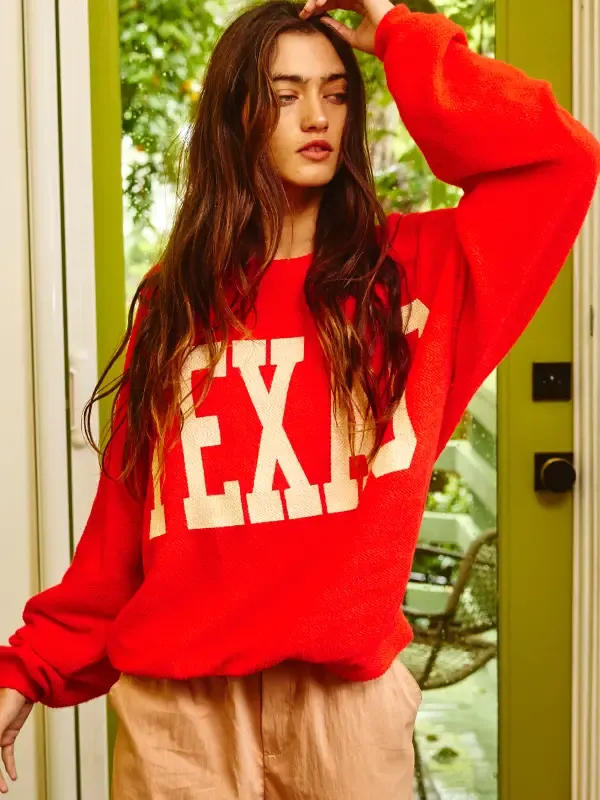 Texas Gameday Sweatshirt | Red