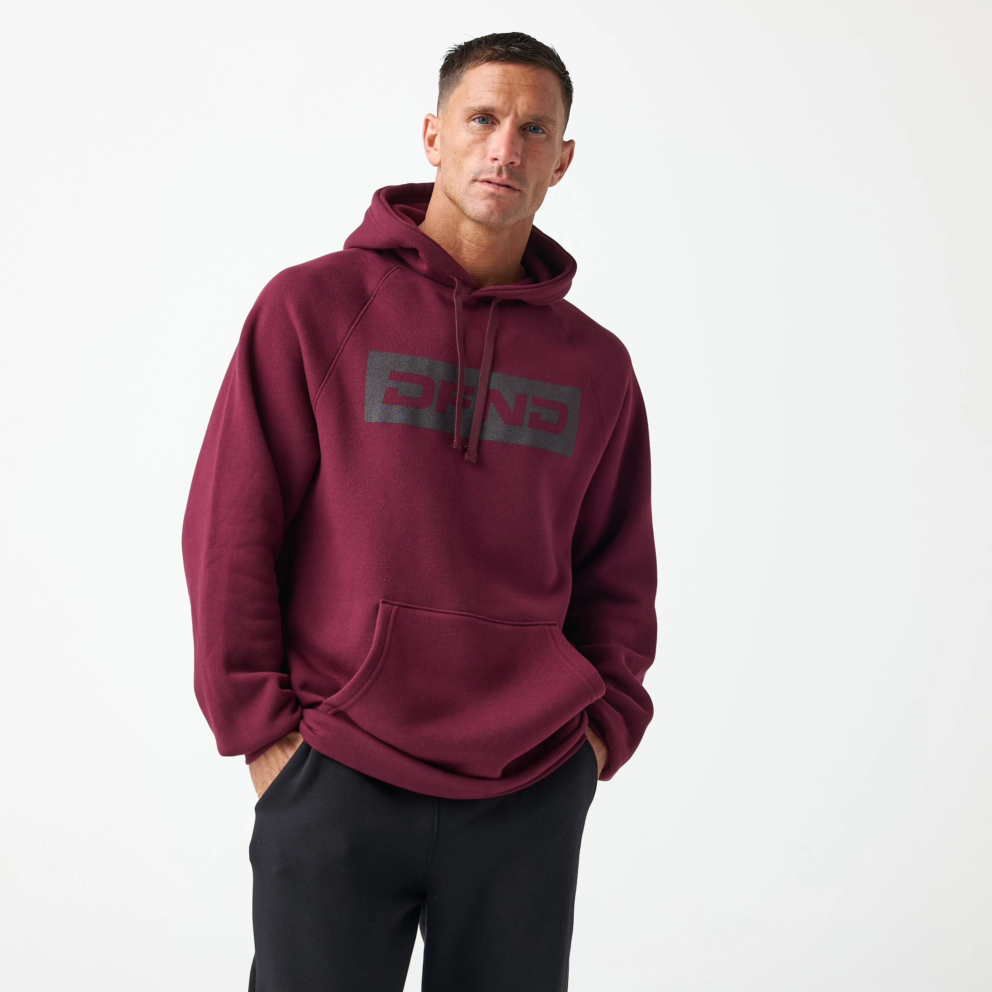 TITAN LOGO FLEECE HOOD