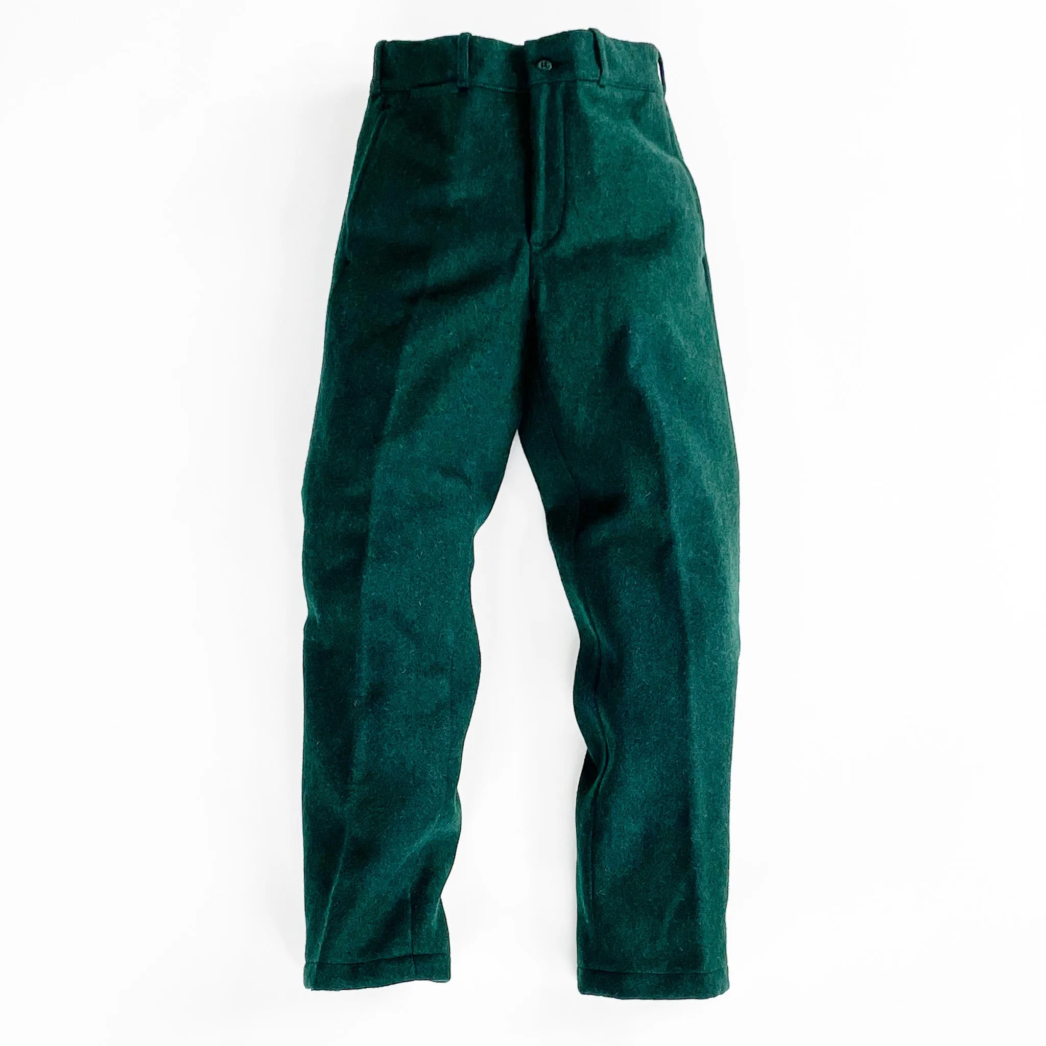 Wool Zip Pants - Lined